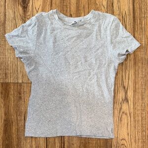 Aritzia Gray T-Shirt